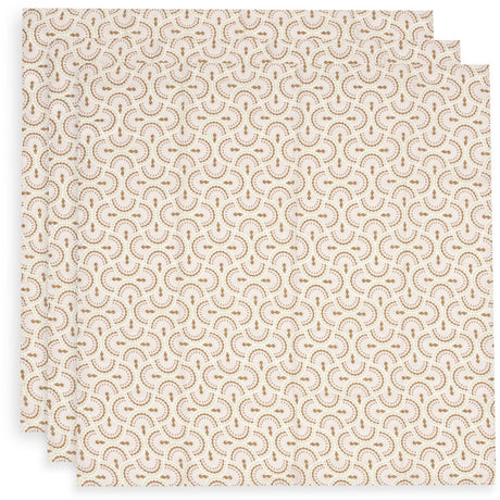Jollein hydrofiele doek small 70x70cm soft plumes (3pack)