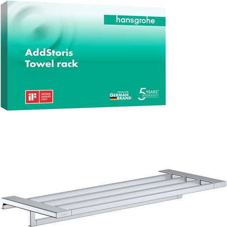 Hansgrohe Addstoris Handtuchhalter mit Handtuchhalter Chrom