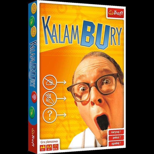 Trefl graues Brettspiel – Kalambury – Trefl 00239