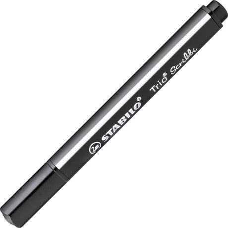 Stabilo Trio Scribbi Filzstift schwarz – pro Stück