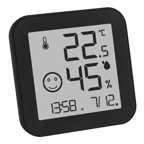 TFA Dostmann Schwarz Weiß 30.5054.01 Thermo- und Hygrometer Schwarz