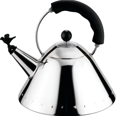 Alessi Michael Graves Pfeifkessel – 2,0 l – Schwarz