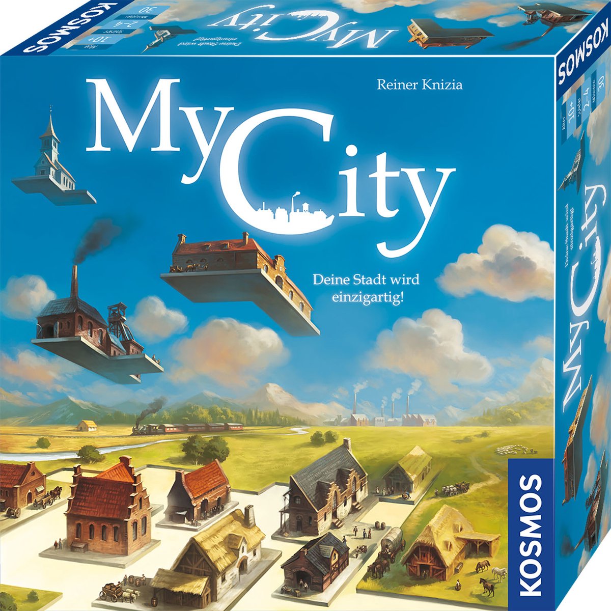 Kosmos meine Stadt - Brettspiel - Deutsche Ausgabe