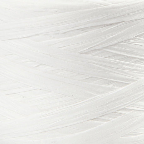 Creativ Company Paper Raffia Yarn White, 100 m