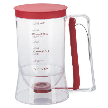 Westmark Portionierer; Inhalt: 900 ml, Kunststoff, transparent rot, 30122260