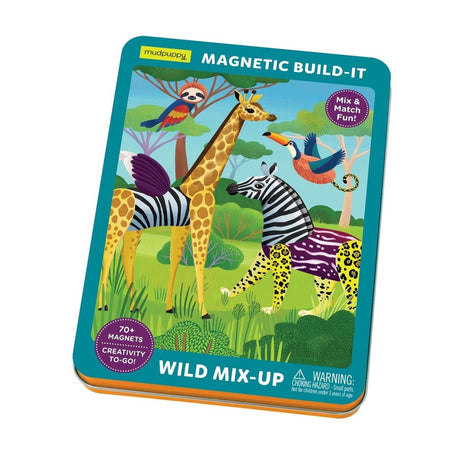 Mudpuppy magneetboek dress up wild mix-up