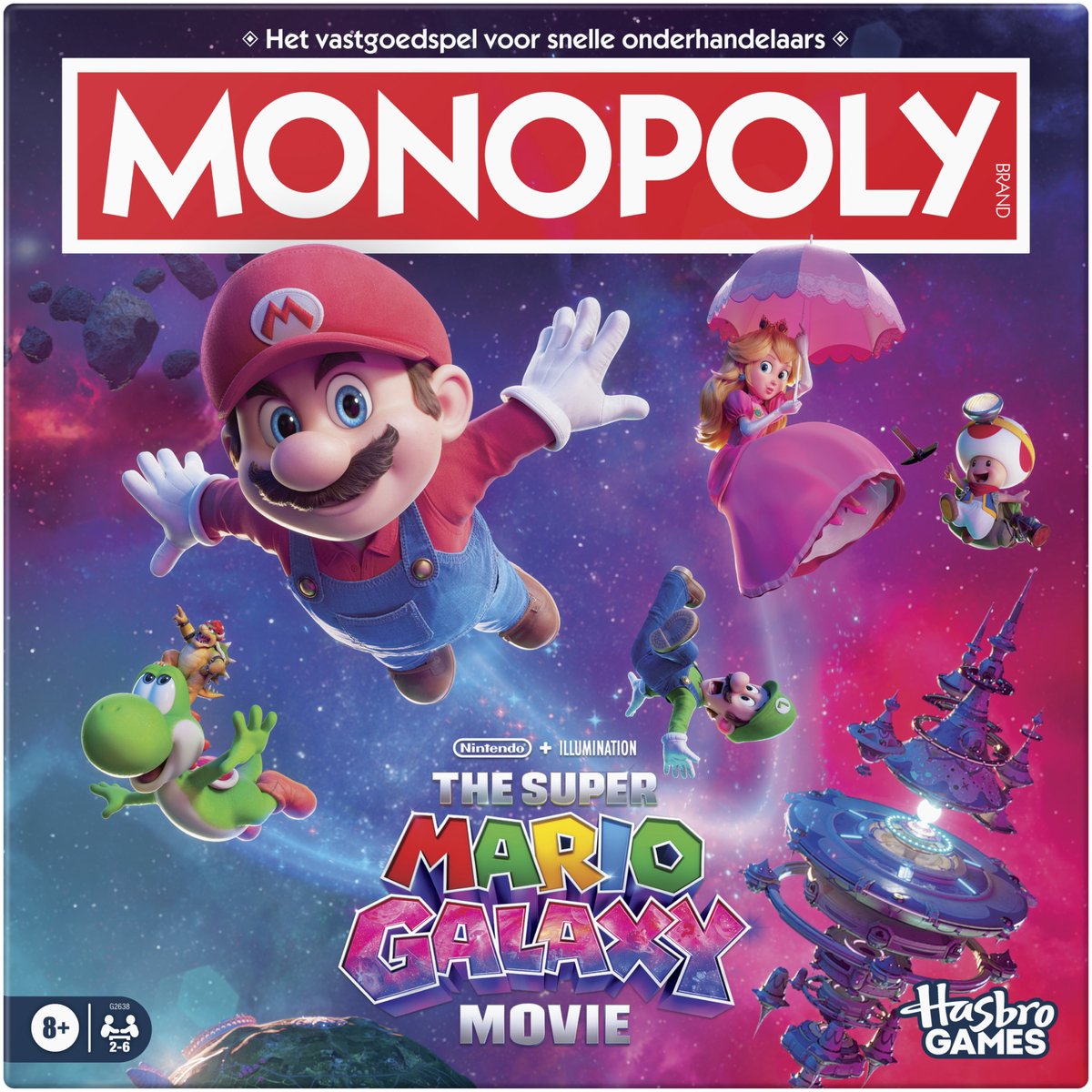 Monopoly : the super mario galaxy movie edition nl