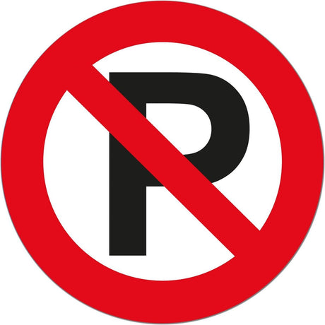 Carpoint sticker parkeren verboden