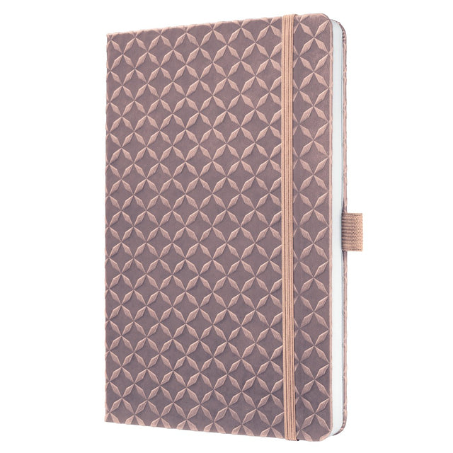 Sigel Notizbuch A5 Jolie Flair Pearl Rose liniert Hardcover