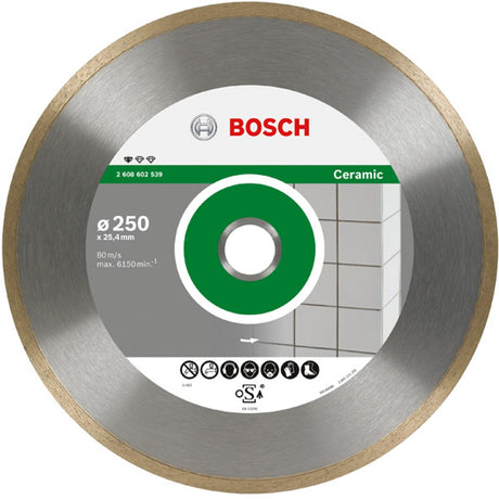 Bosch - Diamanttrennscheibe Standard für Keramik 200 x 25,40 x 1,6 x 7 mm