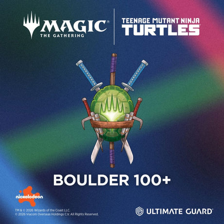 Ultimate guard boulder 100+ magic: the gathering | teenage mutant ninja turtles - turtle lair