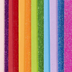 Creativ Company Schaumstoffplatten 14 x 25 cm bunt 12 Blatt