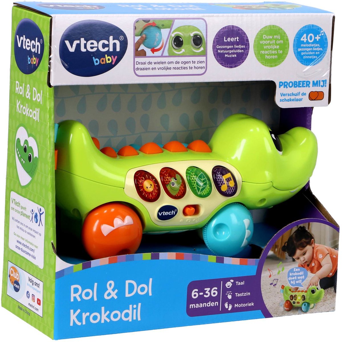 Vtech Baby Roll Fond Krokodil