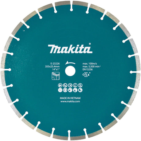 Makita 355 x 25,4 x 2,8 mm diamantschijf - e-23226