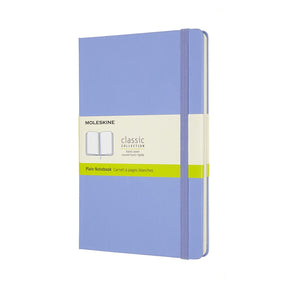 Klassisches Moleskine-Notizbuch – groß – Hardcover – leer – Hortensienblau