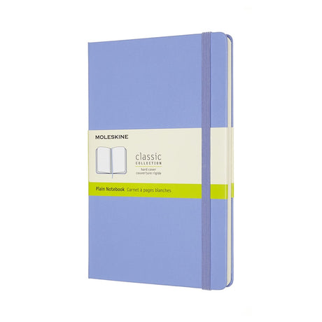 Klassisches Moleskine-Notizbuch – groß – Hardcover – leer – Hortensienblau