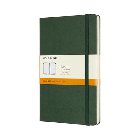 Klassisches Moleskine-Notizbuch – groß – Hardcover – liniert – Myrtengrün