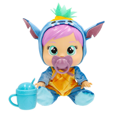 Spectron Cry Babies liebevolle Pflegestich-Babypuppe – 26,5 cm