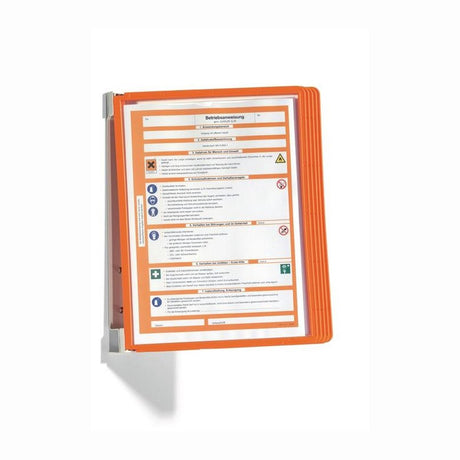 Markenlos Sans Marque Durable Vario Frame System Wall 5, Wandhalter, Polypropylen-Rahmen orange