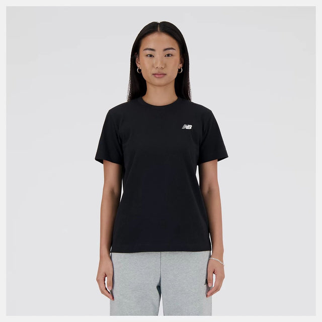 New balance sport essentials jersey t-shirt dames t-shirt - black
