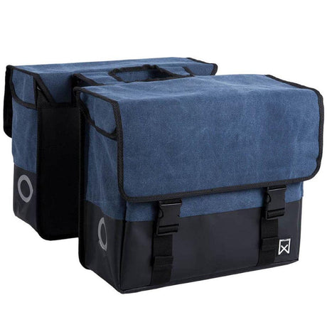 Willex Double Canvas Plus Tasche 40 l blau mattschwarz