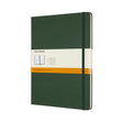 Klassisches Moleskine-Notizbuch – extra groß – Hardcover – liniert – Myrtengrün