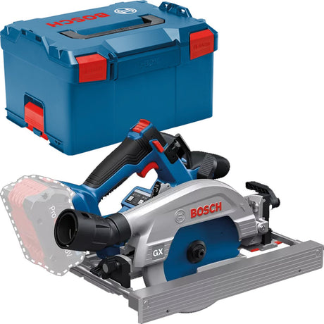 Bosch Blue Bosch Professional GKS 18V-57-2 GX – Kreissäge – ohne Akku und Vorfach – inklusive Parallelführung – Sägeblatt