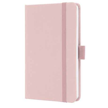 Sigel Notizbuch A6 – Jolie – Zartrosa – Hardcover – Linie – 174 Seiten – 80 Gramm – si-sy546