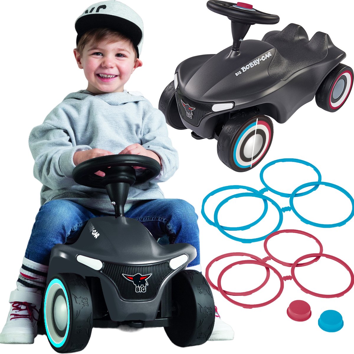 Big - Bobby - Car - Neo Anthrazit - Laufwagen