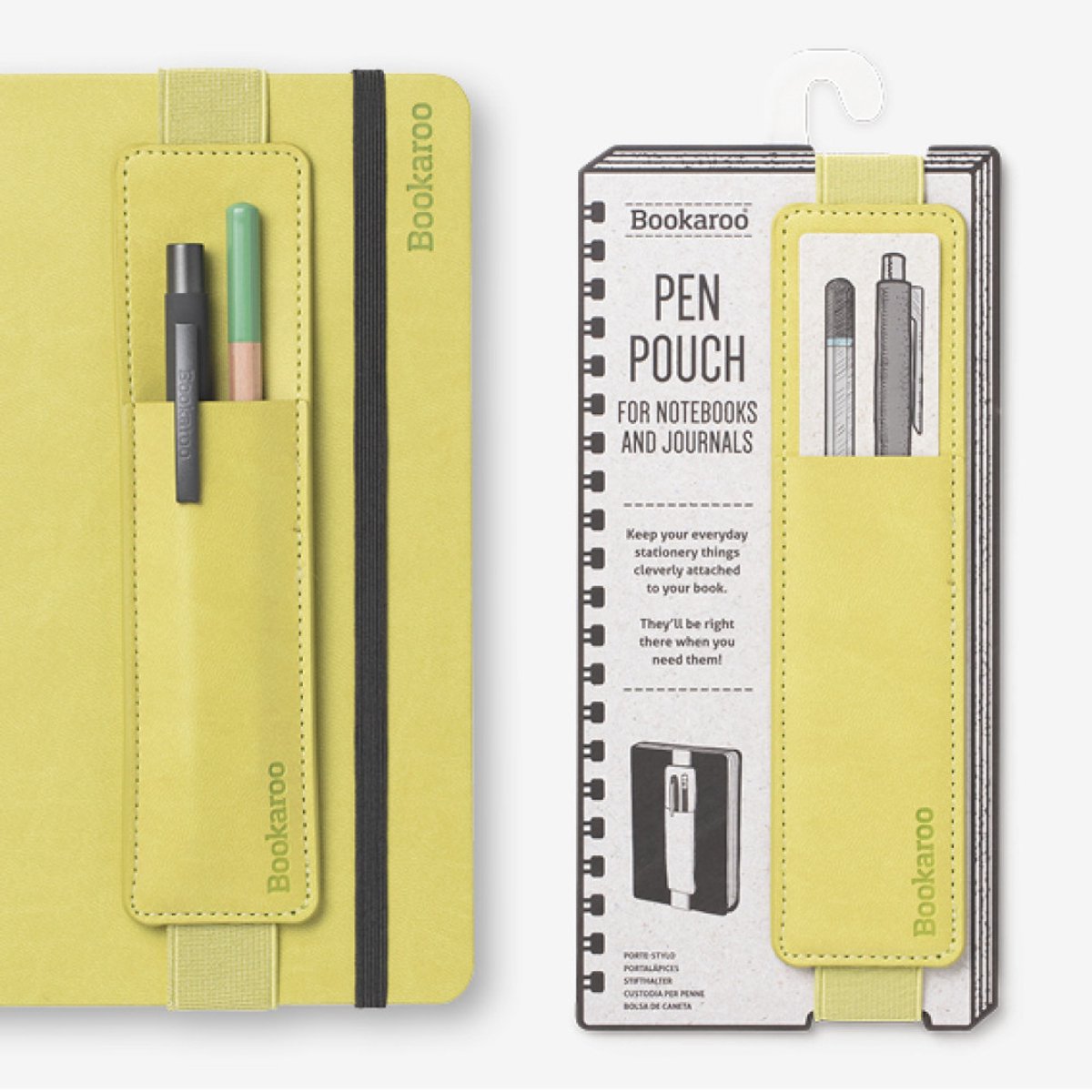 Bookaroo pen pouch - lime