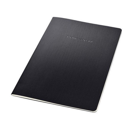 Sigel Notizbuch – Conceptum – A4 – schwarz – Softcover – 64 Seiten – 80 Gramm – Linie – si-co861