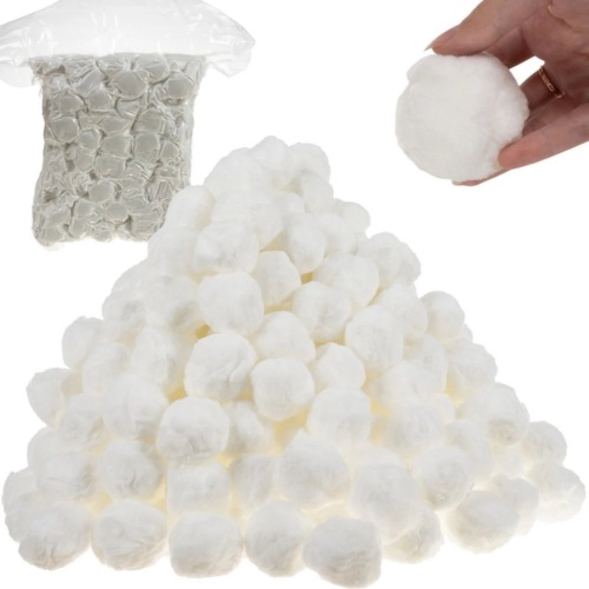 Malatec filterballen - 1.5 kg - voor zandpompen - herbruikbaar en duurzaam
