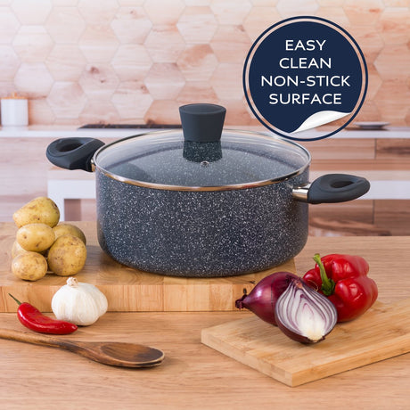 Russell Hobbs Nightfall Stone 5-teiliges Kochgeschirrset