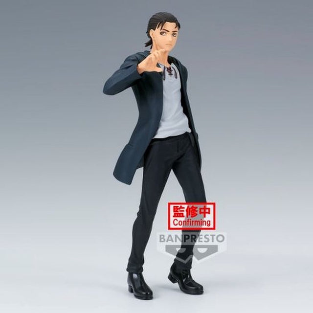 Banpresto Attack on Titan PVC-Statue Eren Yeager (die letzte Staffel) 17 cm Statue