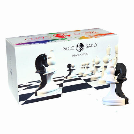 Hot exclusive paco sako zwart wit schaken