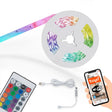 Briloner - USB Smart LED Strips - 2309150 - Musiksensor - Sprachsteuerung - kürzbar - selbstklebend - 500 x 10 cm (LxB)