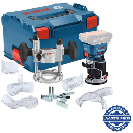 Bosch Blue GKF 18V-8 Akku-Kantenfräser | 18v | ohne Akku und Ladegerät | in l-boxx 238 - 06016c2003