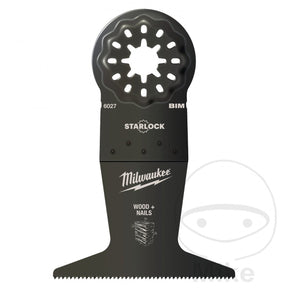 Milwaukee 48906027 Bimetall-Tauchsägeblatt 65 x 42 mm – Holz mit Nägeln