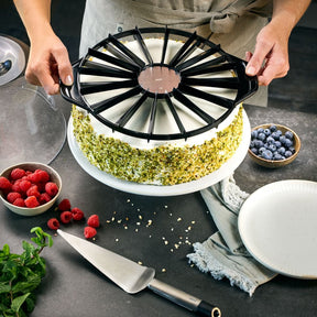 Gefu divido Kuchenteiler für 14 und 16 Kuchenstücke