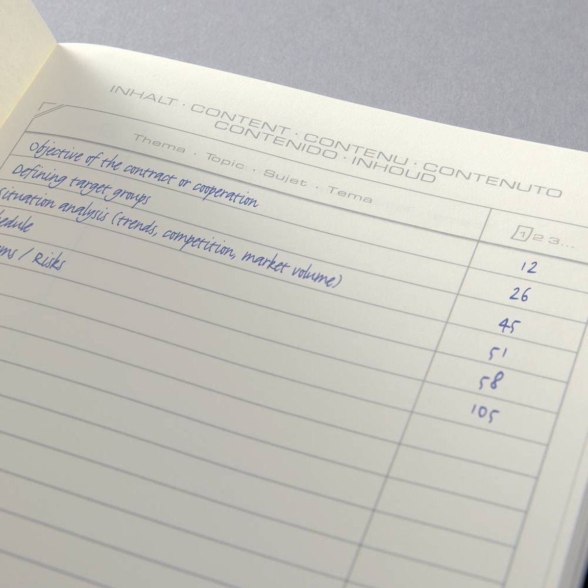Sigel Notizbuch A5 – Conceptum – Holzstruktur – liniert – Softcover – si-co674