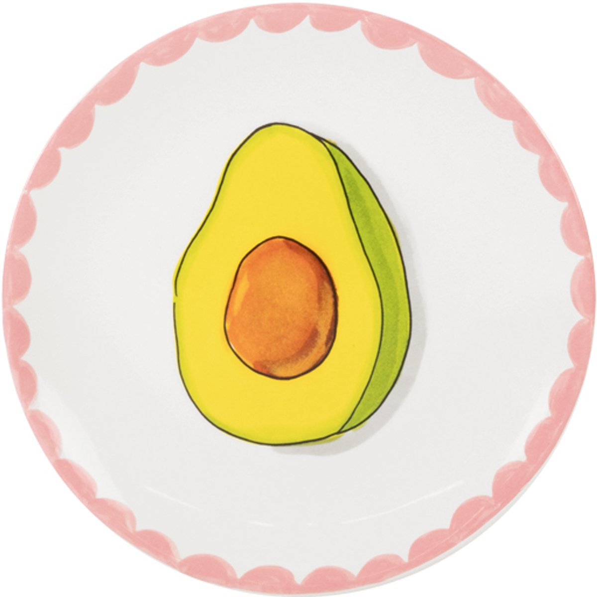 Blond amsterdam every day: bord 18 cm avocado