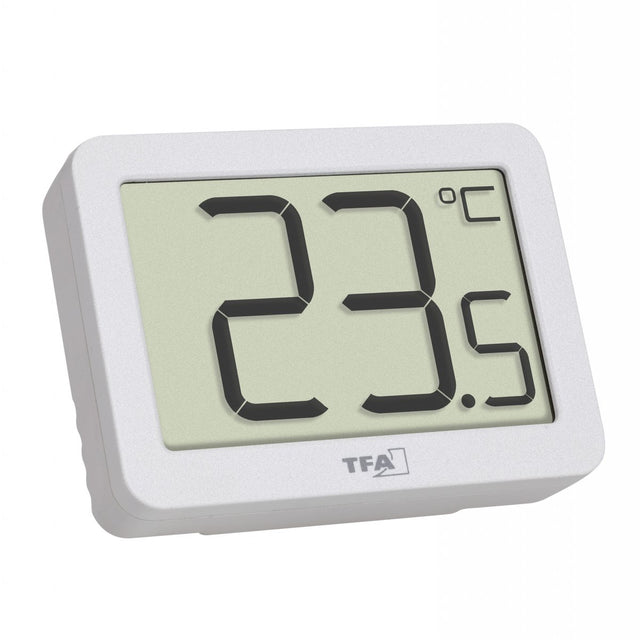 Tfa Dostmann TFA Innenthermometer – digital – Kunststoff – weiß – 6 x 2 x 4 cm