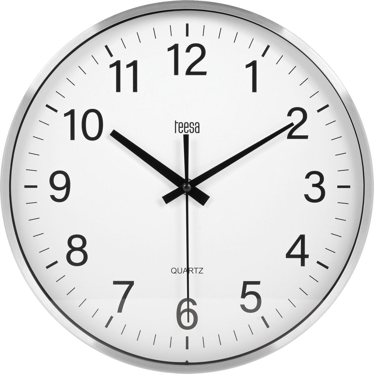 Teesa Wanduhr ø30cm Silber