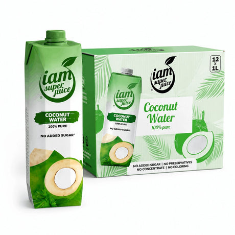 I am superjuice coconut water 1l 12x - 100% kokoswater