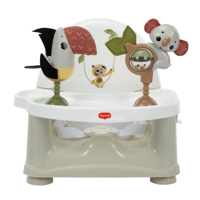 Tiny love 2-in-1 cosy activity booster - stoelverhoger - boho chic - beige - vanaf 6 maanden tot 3 jaar oud