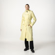 Agu trench coat long regenjas dames waterdicht - golden mist - waterkolom 5.000 mm - afneembare capuchon