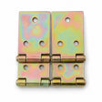 Kinzo Tischscharniere – 4er-Set – 100 x 32 mm – inklusive Schrauben – Möbelscharniere