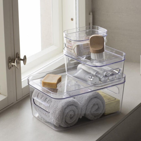 Smartstore - kompakte Aufbewahrungsbox l 15,4 Liter - Kunststoff - transparent