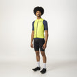 Agu essential - windbody - fietsvest - heren - geel - m - lichtgewicht - waterafstotend - winddicht - opvouwbaar - reflecterend