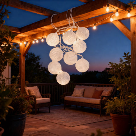 Arti Casa-Kabel mit 10 LED-Kugeln